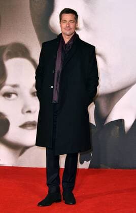 . 22 11 2016. London, United Kingdom. Allied UK film premiere. Brad Pitt attends premiere of Allied, a drama about a French-Canadian spy who falls in love with a French agent in Casablanca, at Odeon Leicester Square, London.  xNilsxJorgensenx xi-Imagesx IIM-13859-0011