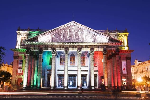 Teatro Degollado, Guadalajara, Mexico, North America Copyright: ChristianxKober 733-4807