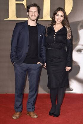 Raphael Desprez mit Begleitung bei der Premiere des Kinofilms Allied: Vertraute Fremde im Odeon Leicester Square. London, 21.11.2016 Raphael Desprez  Foto:xS.xVasx xFuturexImage