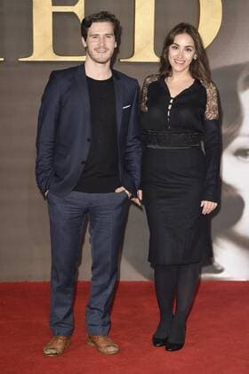 Raphael Desprez mit Begleitung bei der Premiere des Kinofilms Allied: Vertraute Fremde im Odeon Leicester Square. London, 21.11.2016 Raphael Desprez  Foto:xS.xVasx xFuturexImage