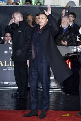 Brad Pitt bei der Premiere des Kinofilms Allied: Vertraute Fremde im Odeon Leicester Square. London, 21.11.2016 Brad Pitt  Foto:xS.xVasx xFuturexImage