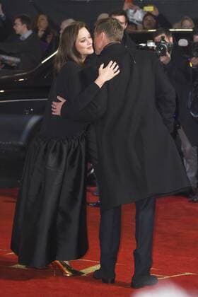 Marion Cottilard und Brad Pitt bei der Premiere des Kinofilms Allied: Vertraute Fremde im Odeon Leicester Square. London, 21.11.2016 Marion Cottilard, Brad Pitt  Foto:xS.xVasx xFuturexImage