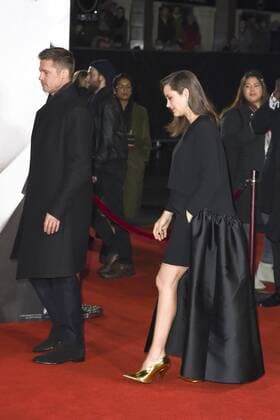 Brad Pitt und Marion Cottilard bei der Premiere des Kinofilms Allied: Vertraute Fremde im Odeon Leicester Square. London, 21.11.2016 Brad Pitt, Marion Cottilard  Foto:xS.xVasx xFuturexImage