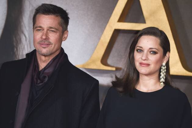 Brad Pitt und Marion Cottilard bei der Premiere des Kinofilms Allied: Vertraute Fremde im Odeon Leicester Square. London, 21.11.2016 Brad Pitt, Marion Cottilard  Foto:xS.xVasx xFuturexImage