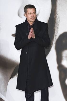 Brad Pitt bei der Premiere des Kinofilms Allied: Vertraute Fremde im Odeon Leicester Square. London, 21.11.2016 Brad Pitt  Foto:xS.xVasx xFuturexImage
