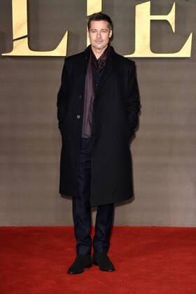 Brad Pitt bei der Premiere des Kinofilms Allied: Vertraute Fremde im Odeon Leicester Square. London, 21.11.2016 Brad Pitt  Foto:xS.xVasx xFuturexImage