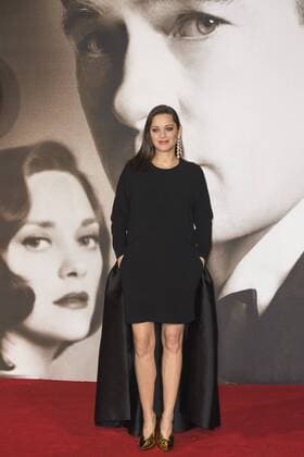 Brad Pitt, Allied Premiere, London, UK London, UK. 21 November 2016. French actress Marion Cotillard attends the UK premiere of Allied, the World War II romantic thriller film, directed by Robert Zemeckis starring Brad Pitt and Marion Cotillard.