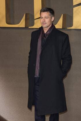 Brad Pitt, Allied Premiere, London, UK London, UK. 21 November 2016. American actor Brad Pitt attends the UK premiere of Allied, the World War II romantic thriller film, directed by Robert Zemeckis starring Brad Pitt and Marion Cotillard.