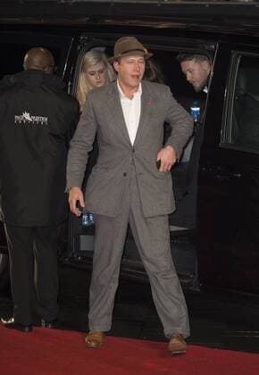 Allied UK film premiere London, UK. Anton Blake at the Allied UK film premiere, Odeon Leicester Square cinema, Leicester Square, London, England, UK, on Monday 21 November 2016. LMK368-61302-221116 