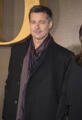 Allied UK film premiere London, UK. Brad Pitt at the Allied UK film premiere, Odeon Leicester Square cinema, Leicester Square, London, England, UK, on Monday 21 November 2016. LMK368-61302-221116 