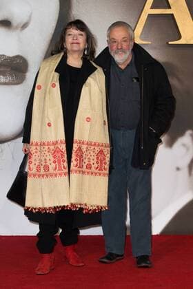 Mike Leigh attends the UK Premiere of Allied at the Odeon, Leicester Square, London. NOVEMBER 21st 2016  MISx163613