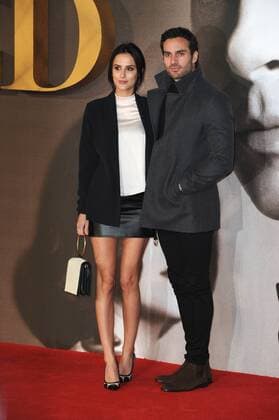 Lucy Watson and James Dunmore attend the UK premiere of Allied at Leicester Square in London. NOVEMBER 21st 2016  TSTx163616