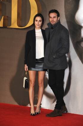 Lucy Watson and James Dunmore attend the UK premiere of Allied at Leicester Square in London. NOVEMBER 21st 2016  TSTx163616