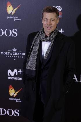 US actor Brad Pitt arrives at premiere of the film Allied in Callao s cinema in Madrid, Spain on 22 November 2016. Allied Premiere in Madrid !ACHTUNG: NUR REDAKTIONELLE NUTZUNG!  20161122-636154478143117029