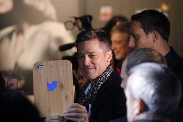 US actor Brad Pitt arrives at premiere of the film Allied in Callao s cinema in Madrid, Spain on 22 November 2016. Allied Premiere in Madrid !ACHTUNG: NUR REDAKTIONELLE NUTZUNG!  20161122-636154478167921188