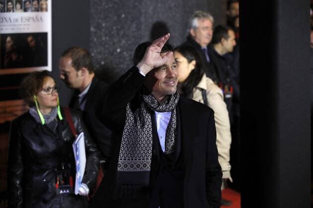 US actor Brad Pitt arrives at premiere of the film Allied in Callao s cinema in Madrid, Spain on 22 November 2016. Allied Premiere in Madrid !ACHTUNG: NUR REDAKTIONELLE NUTZUNG!  20161122-636154478884433781