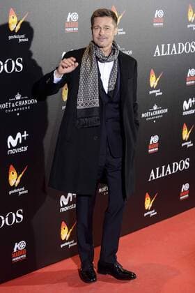 Allied Filmpremiere in Madrid American actor Brad Pitt attends to the photocall of the premiere of Aliados in Madrid. November 22, 2016.  (20161122075)