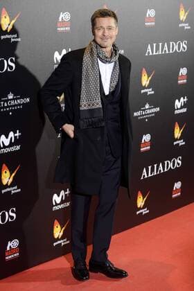 Allied Filmpremiere in Madrid American actor Brad Pitt attends to the photocall of the premiere of Aliados in Madrid. November 22, 2016.  (20161122076)