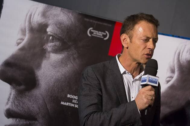 Rocco Siffredi CELEBRITES : Filmpremiere Premiere Rocco - Paris - 22 11 2016 StephenCaillet Panoramic 