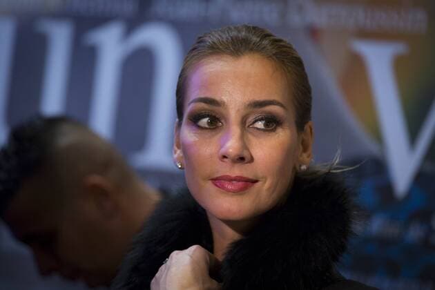 Rosa Caracciolo la femme de Rocco CELEBRITES : Filmpremiere Premiere Rocco - Paris - 22 11 2016 StephenCaillet Panoramic 