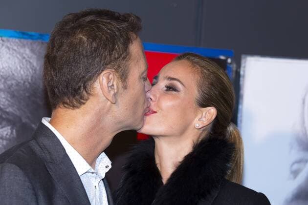 Rocco Siffredi und seine Ehefrau Rosa Caracciolo CELEBRITES : Filmpremiere Premiere Rocco - Paris - 22 11 2016 StephenCaillet Panoramic 
