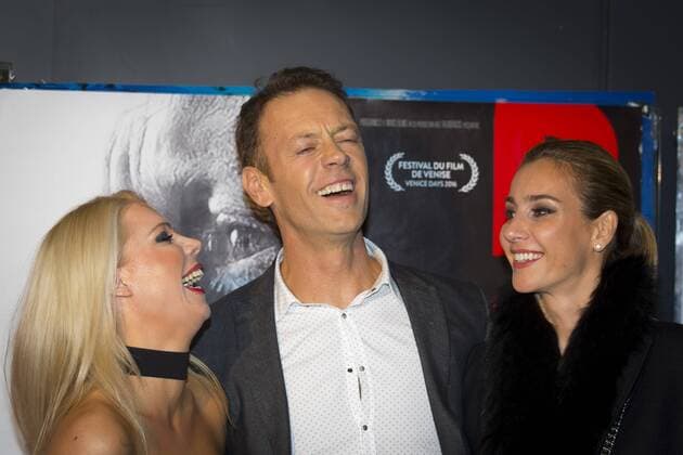 Kelly Stafford - Rocco Siffredi - Rosa Caracciolo CELEBRITES : Filmpremiere Premiere Rocco - Paris - 22 11 2016 StephenCaillet Panoramic 
