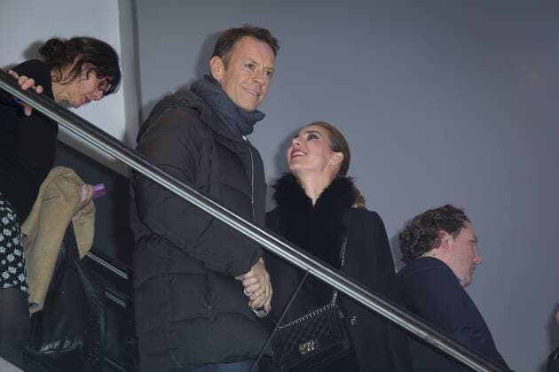 Rocco Siffredi und seine Ehefrau Rosa Caracciolo CELEBRITES : Filmpremiere Premiere Rocco - Paris - 22 11 2016 StephenCaillet Panoramic 