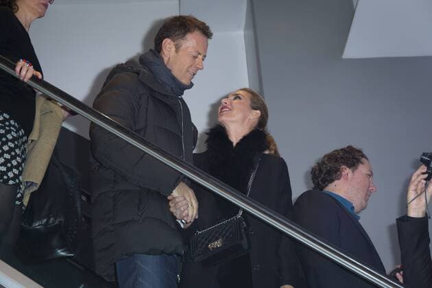 Rocco Siffredi und seine Ehefrau Rosa Caracciolo CELEBRITES : Filmpremiere Premiere Rocco - Paris - 22 11 2016 StephenCaillet Panoramic 