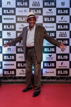 RIO DE JANEIRO, RJ - 22.11.2016: PRÉ ESTRIA DO FILME ELIS - Antonio Pitanga during the pre premiere of Elis Film, held in Rio Sul Shopping Kinoplex, in Rio de Janeiro, RJ. x1234041x  AndréxHorta