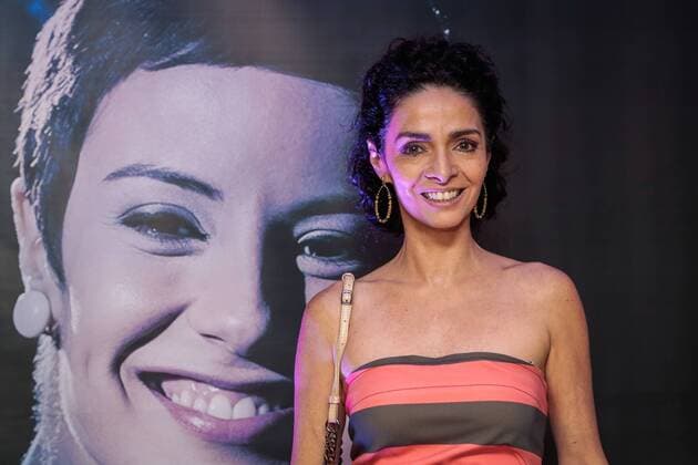 RIO DE JANEIRO, RJ - 22.11.2016: PRÉ ESTRIA DO FILME ELIS - Claudia Ohana, during the pre premiere of Elis Film, held in Rio Sul Shopping Kinoplex, in Rio de Janeiro, RJ. x1234042x  AndréxHorta