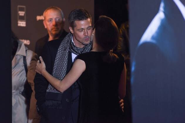 Brad Pitt y Marion Cotillard en la premiere de Aliados en Madrid. 588 Diego Puerta Cordon Press Brad Pitt and Marion Cotillard at the premiere of Allied in Madrid. Cordon Press  DiegoxPuerta