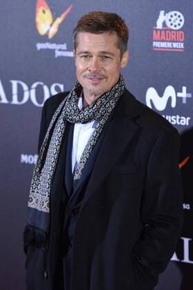 Brad Pitt en la premiere de Aliados en Madrid. 588 Diego Puerta Cordon Press Brad Pitt at the premiere of Allied in Madrid. Cordon Press  DiegoxPuerta
