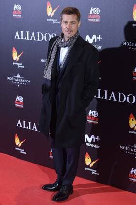 Brad Pitt en la premiere de Aliados en Madrid. 588 Diego Puerta Cordon Press Brad Pitt at the premiere of Allied in Madrid. Cordon Press  DiegoxPuerta