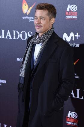 Brad Pitt en la premiere de Aliados en Madrid. 588 Diego Puerta Cordon Press Brad Pitt at the premiere of Allied in Madrid. Cordon Press  DiegoxPuerta