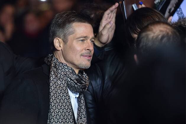 Brad Pitt en la premiere de Aliados en Madrid. 588 Diego Puerta Cordon Press Brad Pitt at the premiere of Allied in Madrid. Cordon Press  DiegoxPuerta