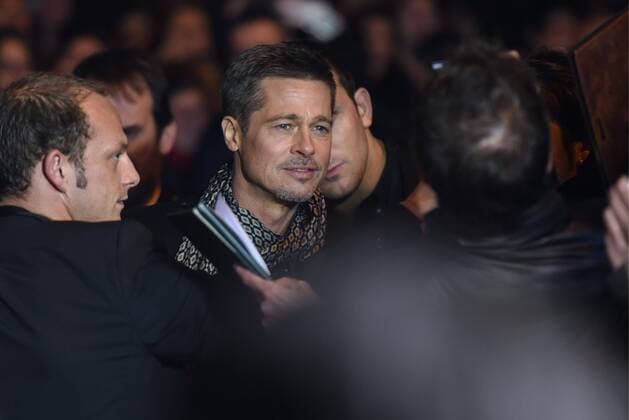 Brad Pitt en la premiere de Aliados en Madrid. 588 Diego Puerta Cordon Press Brad Pitt at the premiere of Allied in Madrid. Cordon Press  DiegoxPuerta