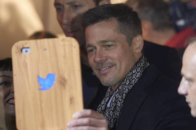 22-11-2016 Madrid Brad Pitt and Marion Cotillard pose at the premiere of the film Allied in Madrid. No Spain  Copyright: ppex