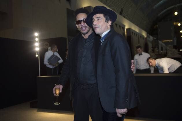 GQ Männer des Jahres Award in Paris Joey Starr, Ariel Wizman - GQ Men of the Year Award 2016 - Paris, Frankreich - 23 11 2016 JBAutissier Panoramic 