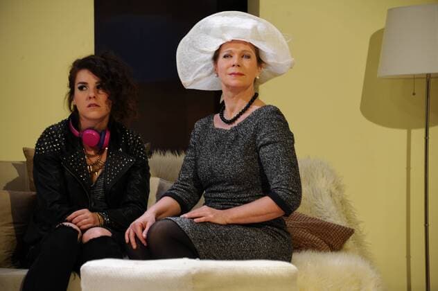Lene Wink und Marion Kracht FP Auf ein Neues Komödie im Bayerischen Hof München 23. November 2016