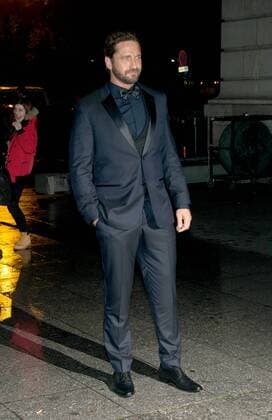 GQ Männer des Jahres Award in Paris 213735 Gitalien Starface 2016-11-23 Etats-Unis Arrival of actor Gerard Butler at GQ annual ceremony. Butler, Gerard  Copyright: xGitalienx STAR_213735_001