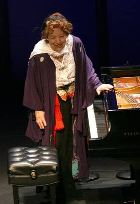 Jul 27, 2009 - Los Angeles, California, USA - Pianist FUZJKO HEMMING recitals at the Broad Stage in Santa Monica. Fuzjko was born Ingrid Fuzjko Hemming to a Japanese pianist mother and a Swedish father in Berlin. When Fuzjko was a child, she relocated to Tokyo with her family. As Japan was on the verge of WWII, her father left the country. During this time, the family had very few resources and Fuzjko found herself perfecting her piano technique on a broken piano. It wasn t the ideal situation yet Fuzjko fell in love with the instrument. By the age of 10, she was taking lessons from Leonid Kreutzer, a Russian-born German pianist and her father s longtime friend. Stuck by her natural ability, he predicted Fuzjko s international success as a concert pianist. By 16, she was hailed a child prodigy - then tragedy struck: Fuzjko suffered deafness in her right ear from an inflammation. ( - ZUMAc68_ 20090727_mkh_c68_687