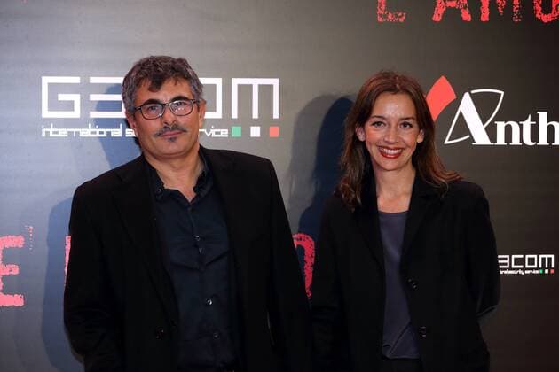 Italy: Red Carpet of film L amore Rubato Italian director Paolo Genovese during premiere of film L amore Rubato , directed by Irish Braschi.  MatteoxNardone