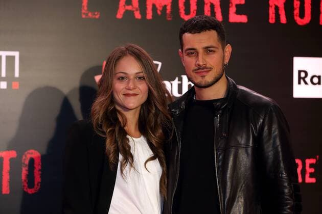 Italy: Red Carpet of film L amore Rubato Italian actor Emanuel Caserio during premiere of film L amore Rubato , directed by Irish Braschi.  MatteoxNardone