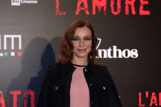 Italy: Red Carpet of film L amore Rubato Italian actress Stefania Rocca during premiere of film L amore Rubato , directed by Irish Braschi.  MatteoxNardone