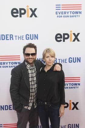Charlie Day and Mary Elizabeth Ellis at the Academy of Motion Picture Arts and Sciences for the premiere of Under the Gun on Epix USA - 2016 - Premiere of Under the Gun in Los Angeles  Copyright: xMarielxCallowayx 2016-Epix-Under-the-Gun-Premiere-AMPAS-CharlieDayMaryElizabethEllis