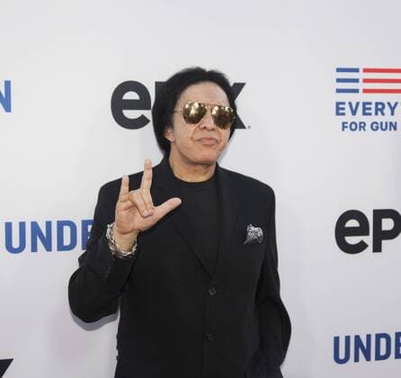 Gene Simmons arrives at the Academy of Motion Picture Arts and Sciences for the premiere of Under the Gun on Epix USA - 2016 - Premiere of Under the Gun in Los Angeles  Copyright: xMarielxCallowayx 2016-Epix-Under-the-Gun-Premiere-AMPAS-GeneSimmons
