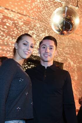 Hannover, VIP-Premiere, GOP, Wintervariete Orangerie Herrenhäuser Gärten, Die Show âÄžWETâÄœ, BAMBI, OLYMPIAHELD, Andreas Toba mit Freundin Daniela,