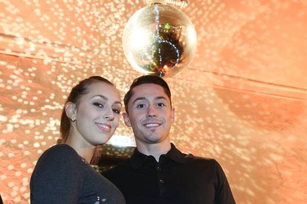 Hannover, VIP-Premiere, GOP, Wintervariete Orangerie Herrenhäuser Gärten, Die Show âÄžWETâÄœ, BAMBI, OLYMPIAHELD, Andreas Toba mit Freundin Daniela,