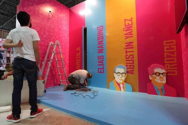 Buchmesse in Guadalajara, Mexiko November 25, 2016 - Mexico - EUM20161125CUL13.JPG.GUADALAJARA, Jal., Books Libros-Feria del Libro FIL.- Se afinan los ultimos detalles para la inauguracion de la 30 edicion de la Feria Internacional del Libro de Guadalajara (FIL) el viernes 25 de noviembre de 2016 en la Expo Guadalajara. El evento inicia este sabado.  - ZUMAu78_ 20161125_zaf_u78_122