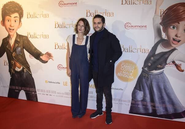 Ballerina Filmpremiere in Paris Camille Cottin - Malik Bentalah - Paris - 27 11 2016 FedericoPestellini Panoramic 
